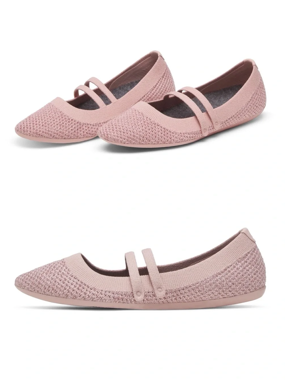 Allbirds Women's Breezer Mary Jane - Dusty Pink NEW IN BOX NIB SIZE 8